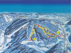 Pistenplan Pröller Skidreieck (St. Englmar)