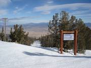 Blick in die Wüste von Nevada
