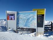 Vorbildlicher Pistenplan mit Echtzeitinformationen