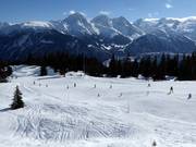 Leichte Pisten am Übungslift Caischavedra