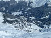 Blick vom Hörnli auf Inner-Arosa