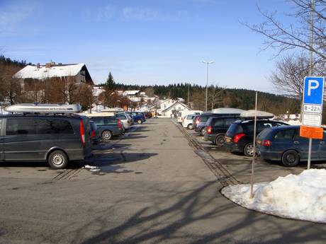 Freyung-Grafenau: Anfahrt in Skigebiete und Parken an Skigebieten – Anfahrt, Parken Mitterdorf (Almberg) – Mitterfirmiansreut