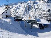 Große Karbahn - 6er Hochgeschwindigkeits-Sesselbahn (kuppelbar) mit Abdeckhauben