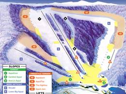 Skigebiet Appalachian Ski Mountain