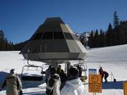 Gold Rush Express - 4er Hochgeschwindigkeits-Sesselbahn (kuppelbar)