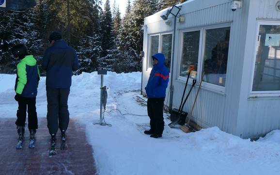 Nordwesttschechien (Severozápad): Freundlichkeit der Skigebiete – Freundlichkeit Pleßberg (Plešivec) – Abertamy