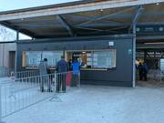 Gepflegter Kassenbereich