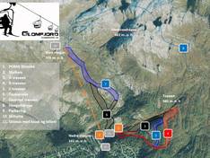 Pistenplan Glomfjord