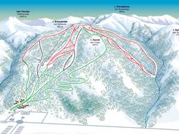 Skigebiet Gorny Vozdukh