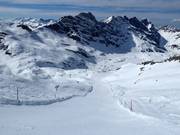 Schwere Piste Erika am Laubersgrat