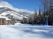 Leichte Piste Beginner am Silver Platter