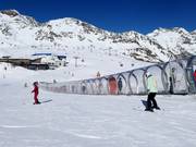 Förderband Gamsgarten 1 - Förderband/Zauberteppich mit Überdachung