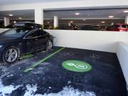 E-Tankstelle an der Hartkaiserbahn in Ellmau