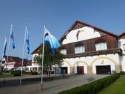Eingang zur Skihalle in Wittenburg