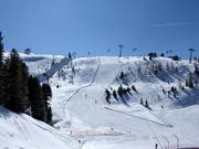 Kurze schwere Piste Schafnase an der Schafalmbahn