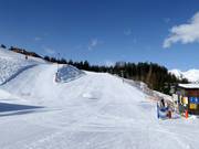 Anfängerpisten an der Mittelstation Bergeralm