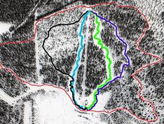 Pistenplan Sattajärvi