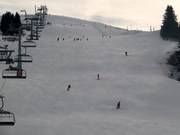 Piste an der Achtersesselbahn in Les Crosets