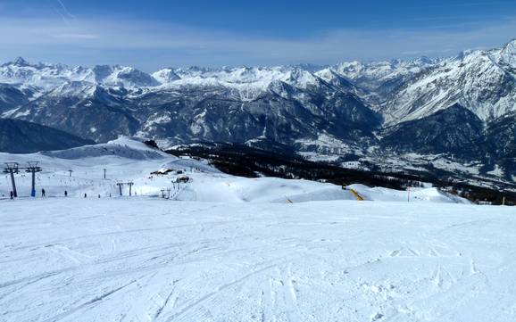 Höchste Talstation im Val de Durance – Skigebiet Via Lattea – Sestriere/Sauze d’Oulx/San Sicario/Claviere/Montgenèvre