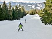 Piste Rennstrecke an den Zirbenliften