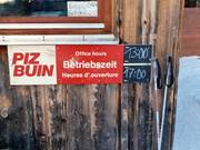 Information an der Talstation