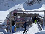 Pit Stop mitten im Skigebiet am Snowpark