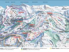 Pistenplan Adelboden/Lenk – Chuenisbärgli/Silleren/Hahnenmoos/Metsch