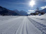 Loipe in Achenkirch direkt beim Skigebiet Christlum