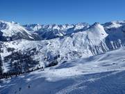 Blick auf Burg und Versettla