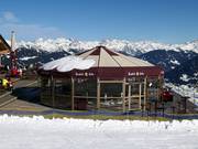 Schirmbar Cin-Cin beim Berghof Golm