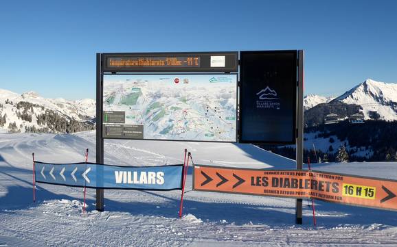 Waadt: Orientierung in Skigebieten – Orientierung Villars/Gryon/Les Diablerets