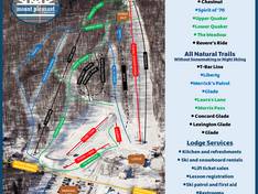 Pistenplan Mount Pleasant