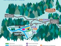 Pistenplan Col de Porte
