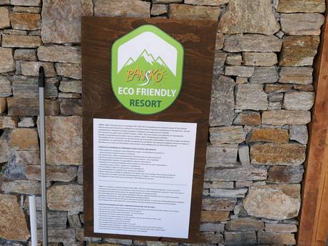 Bulgarien: Umweltfreundlichkeit der Skigebiete – Umweltfreundlichkeit Bansko