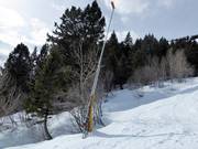 Lanzenbeschneiung im Skigebiet Jackson Hole