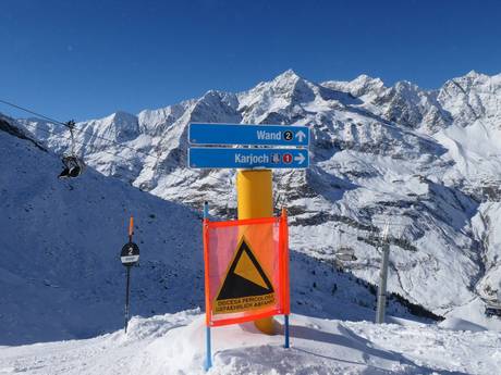 Ortler Skiarena: Orientierung in Skigebieten – Orientierung Pfelders (Moos in Passeier)
