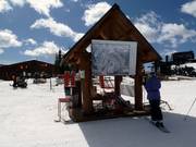 Informationsstation am Berg