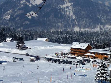 Bregenzerwaldgebirge: Anfahrt in Skigebiete und Parken an Skigebieten – Anfahrt, Parken Schetteregg – Egg