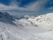 Steilhang in der langen Abfahrt La Sarenne