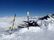 Absperrung bei der Aussicht am Dachberg