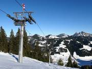 Sesselbahn Wannenjochbahn in Schattwald im Tannheimer Tal