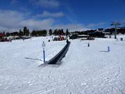 Förderband neben dem Centrum Idre Fjäll
