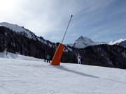 Lanzenbeschneiung am Belvedere