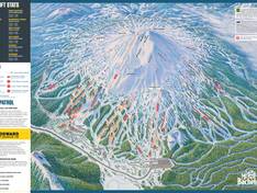 Pistenplan Mt. Bachelor