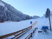 Leichtes Kinder- und Anfänger-Areal am Sonnbichllift in Bichlbach