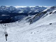 Freeridehang an der Sesselbahn Lai Alv