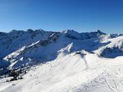 Blick vom Fellhorn zur Kanzelwand