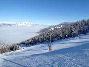 Piste Vorderkar mit Vierersesselbahn