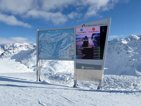 Maurienne: Orientierung in Skigebieten – Orientierung Les 3 Vallées – Val Thorens/Les Menuires/Méribel/Courchevel