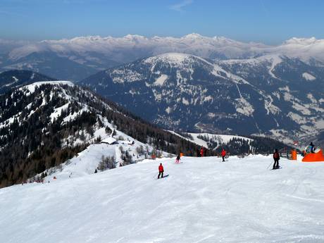 Gurktaler Alpen: Größe der Skigebiete – Größe Bad Kleinkirchheim